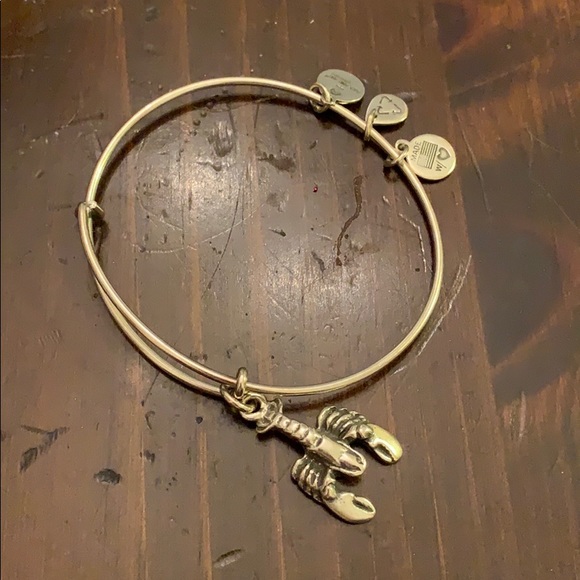 Alex and Ani Jewelry - Alex and Ani silver lobster bangle